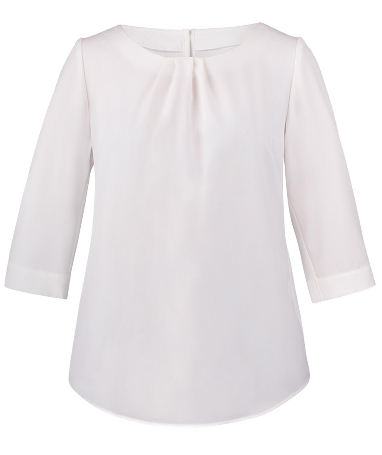 Segers 1212 blus dam, 3/4 &auml;rm, Vit