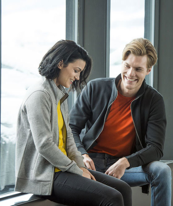 Clique Classic cardigan dam, Gr&aring;melerad