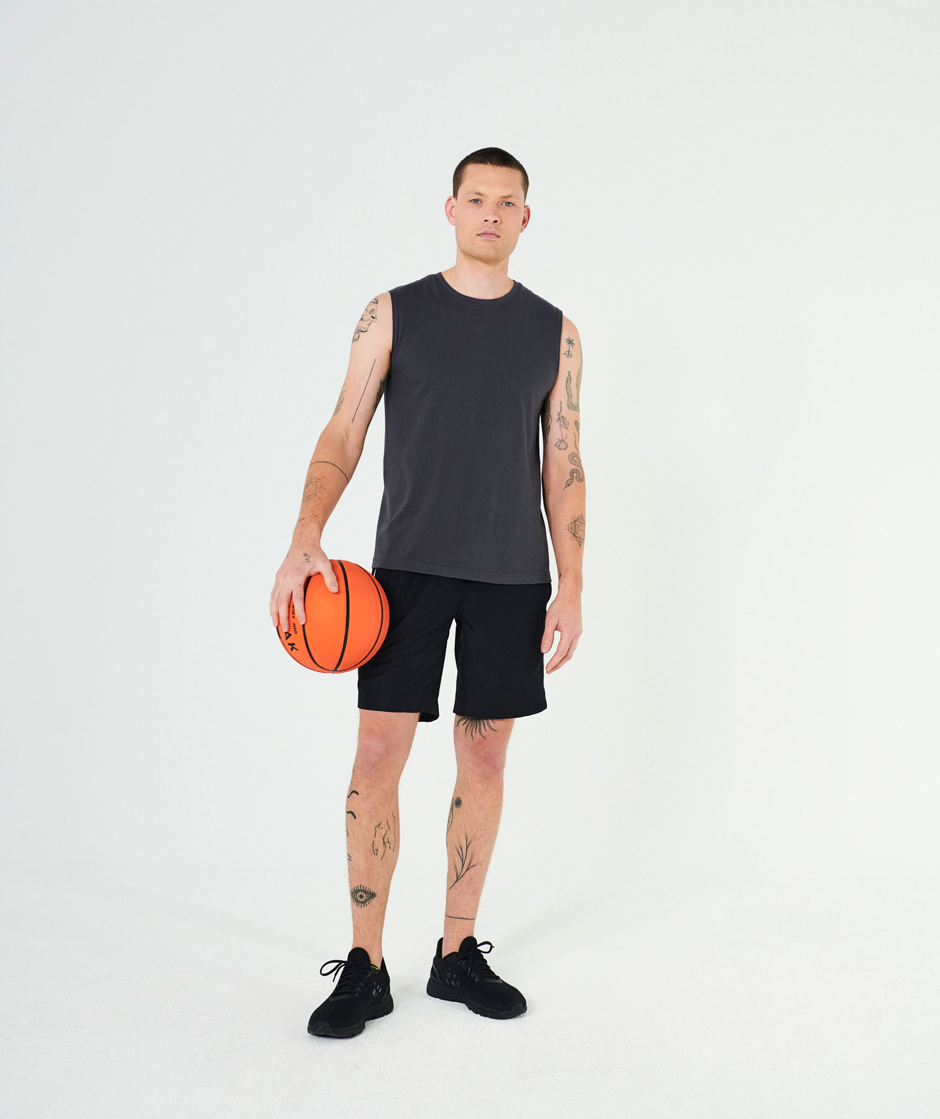 Clique Sleeveless tank top, Metal Grey