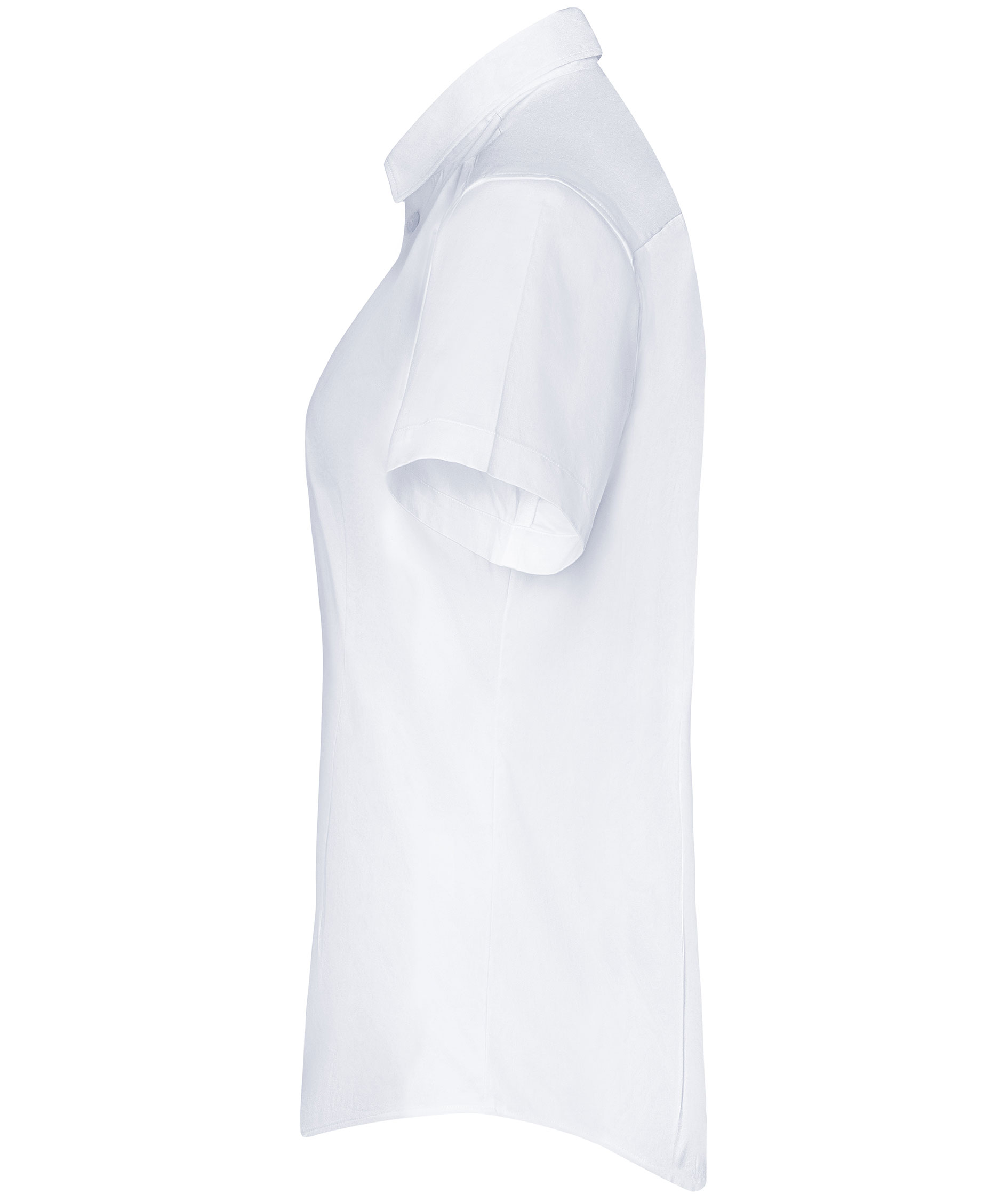 Karlowsky modern fit kort&aelig;rmet dameskjorte, White , large image number 4