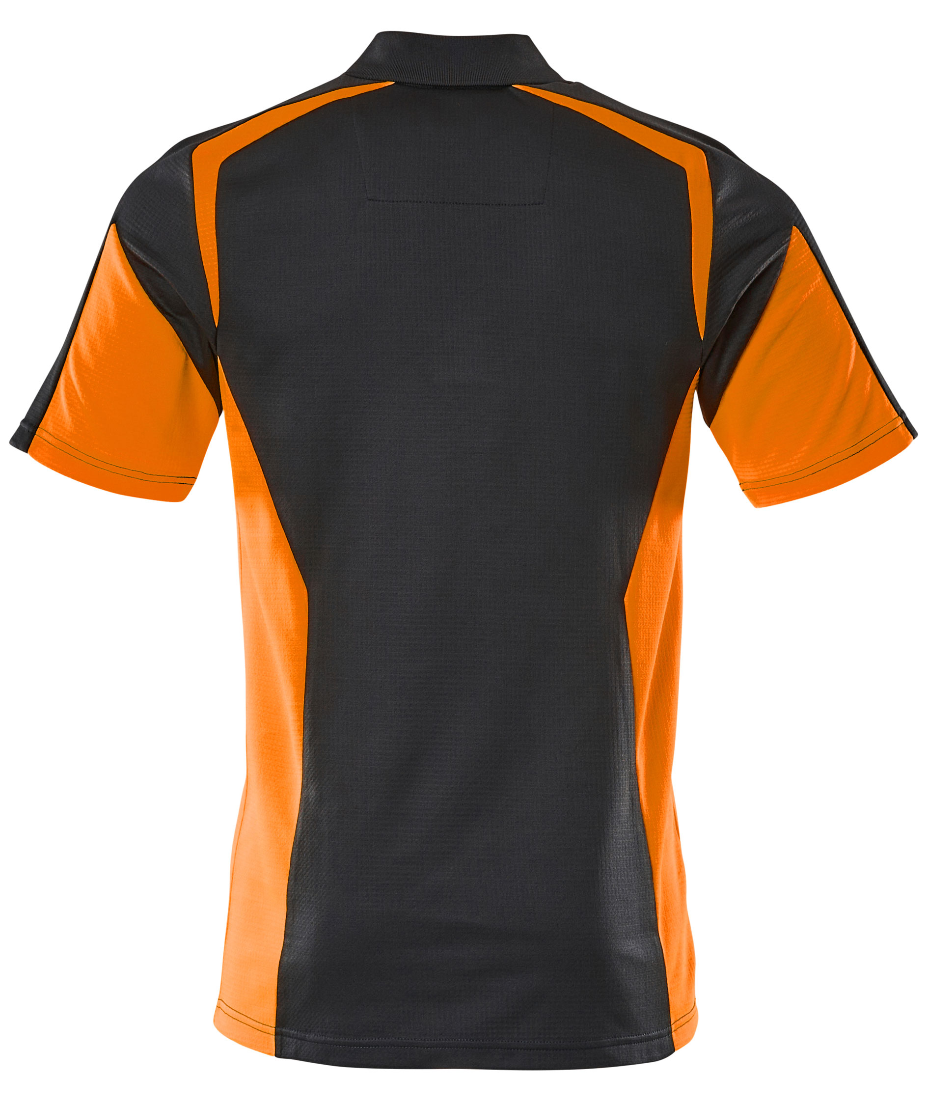 Mascot Accelerate Safe polo T-skjorte, M&oslash;rk Marine/Hi-Vis Oransje, large image number 1