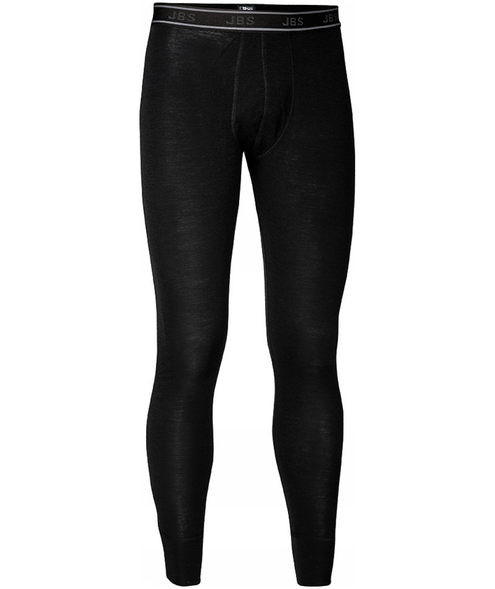 JBS lange underbukser med merino uld, Sort