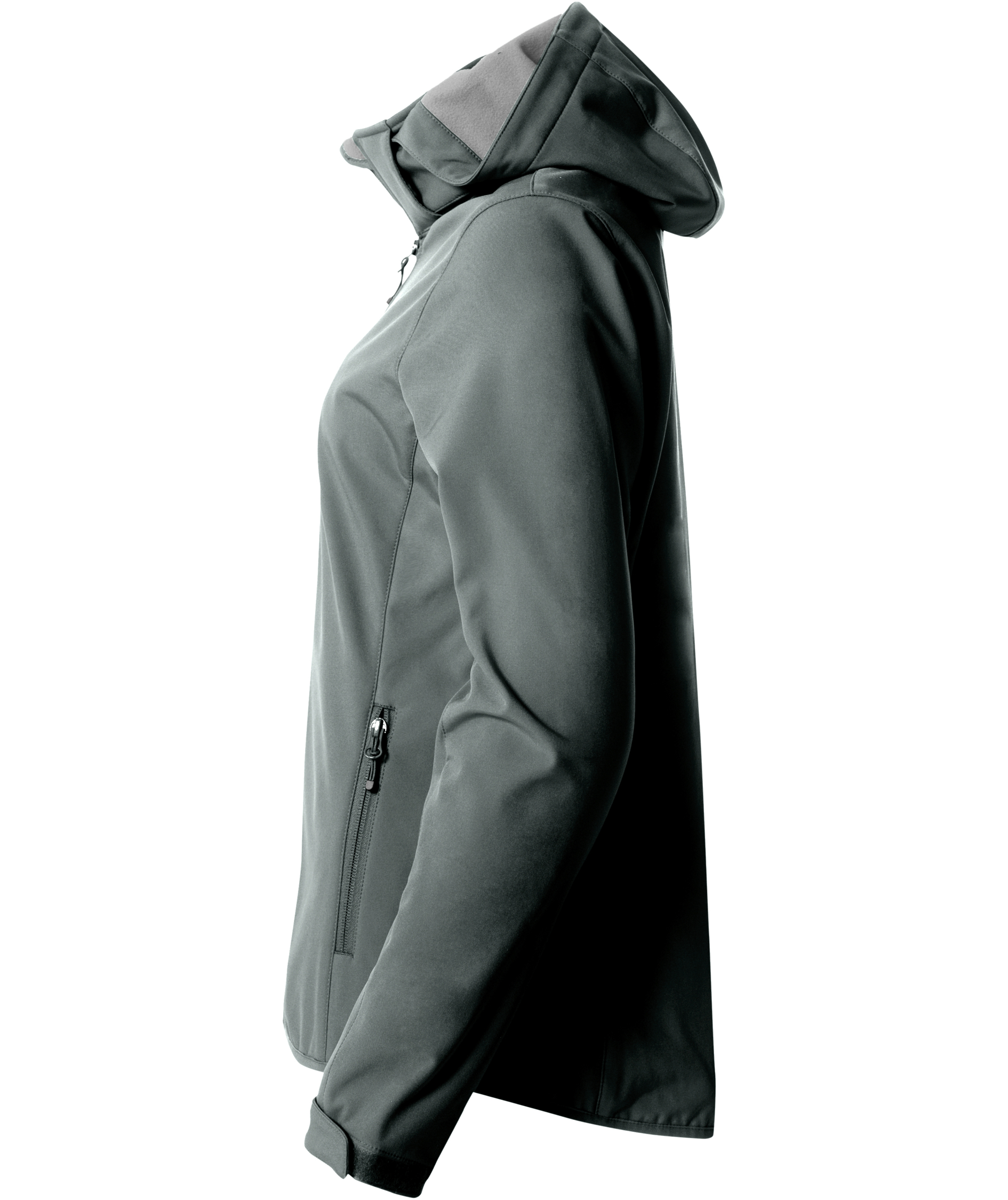 Clique Basic Hoody dame softshelljakke, Pistol, large image number 3