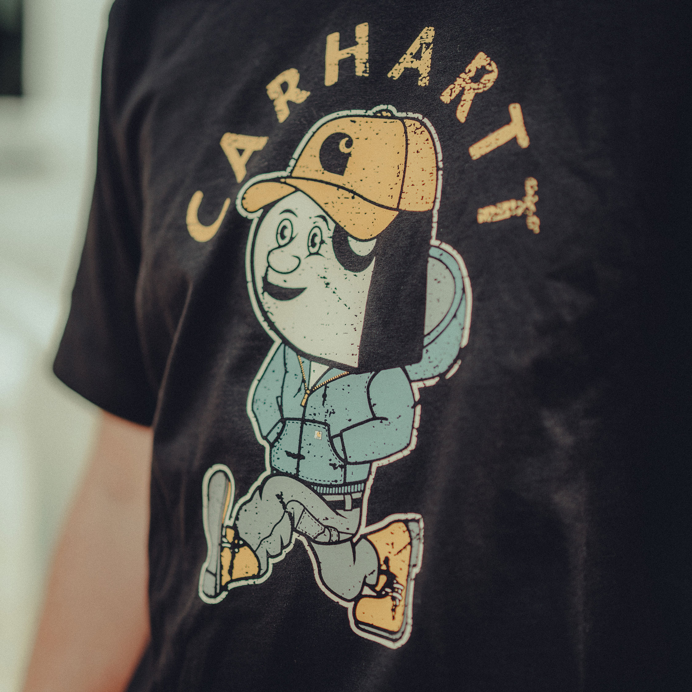 Carhartt Active Jac Grapic T-shirt, Black, large image number 2