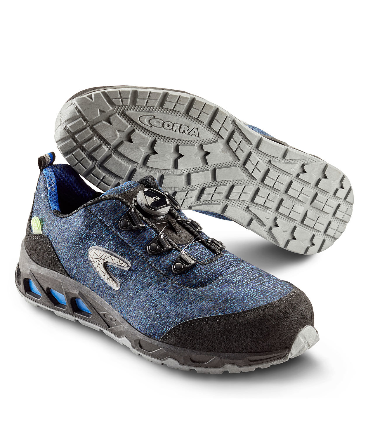 Cofra Recycle skyddsskor S1P, Bl&aring;