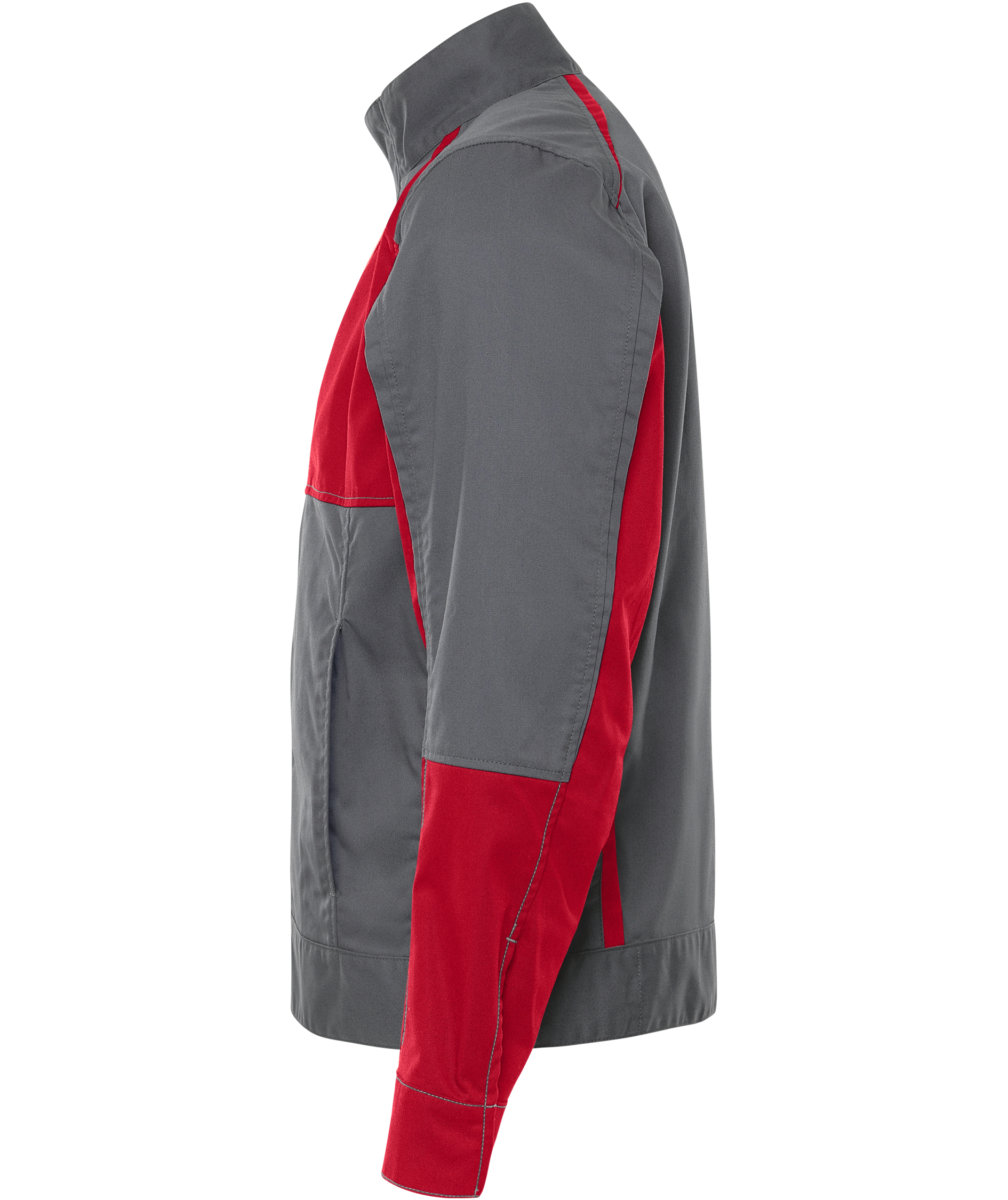 Fristads Green work jacket 4930 GWM, Grey/Red, large image number 5