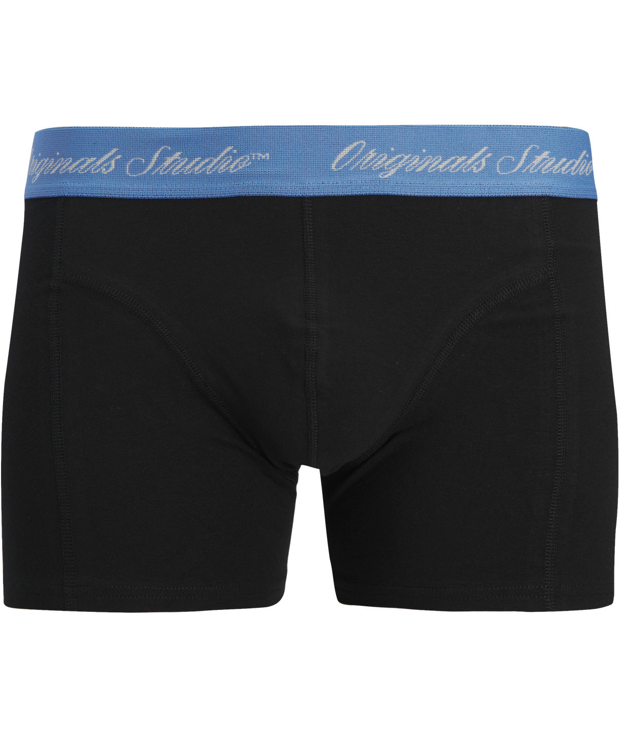 Jack & Jones JACNORREBRO SOLID 3-pack kalsonger, Black/Marina