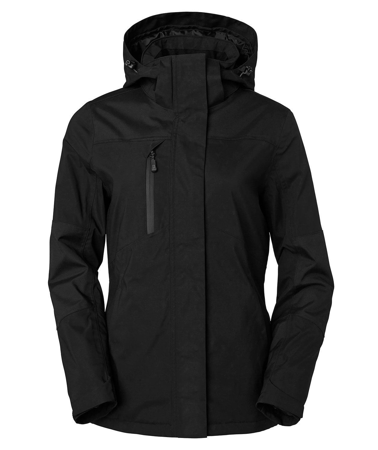 South West Allie dame skaljakke, Sort, Sort, swatch