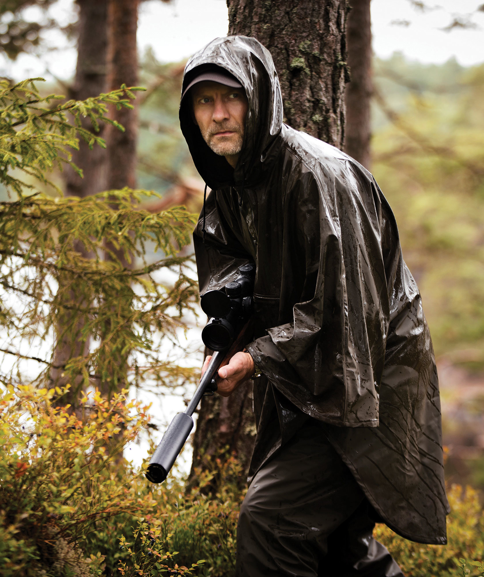 Deerhunter Hurricane regnjacka, Art green, large image number 2