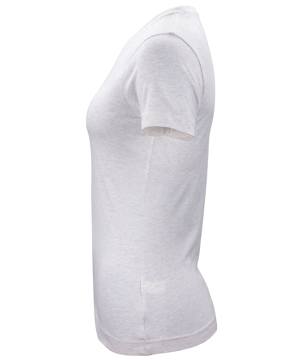 Clique Classic T-shirt dam, Natur Melange, large image number 2