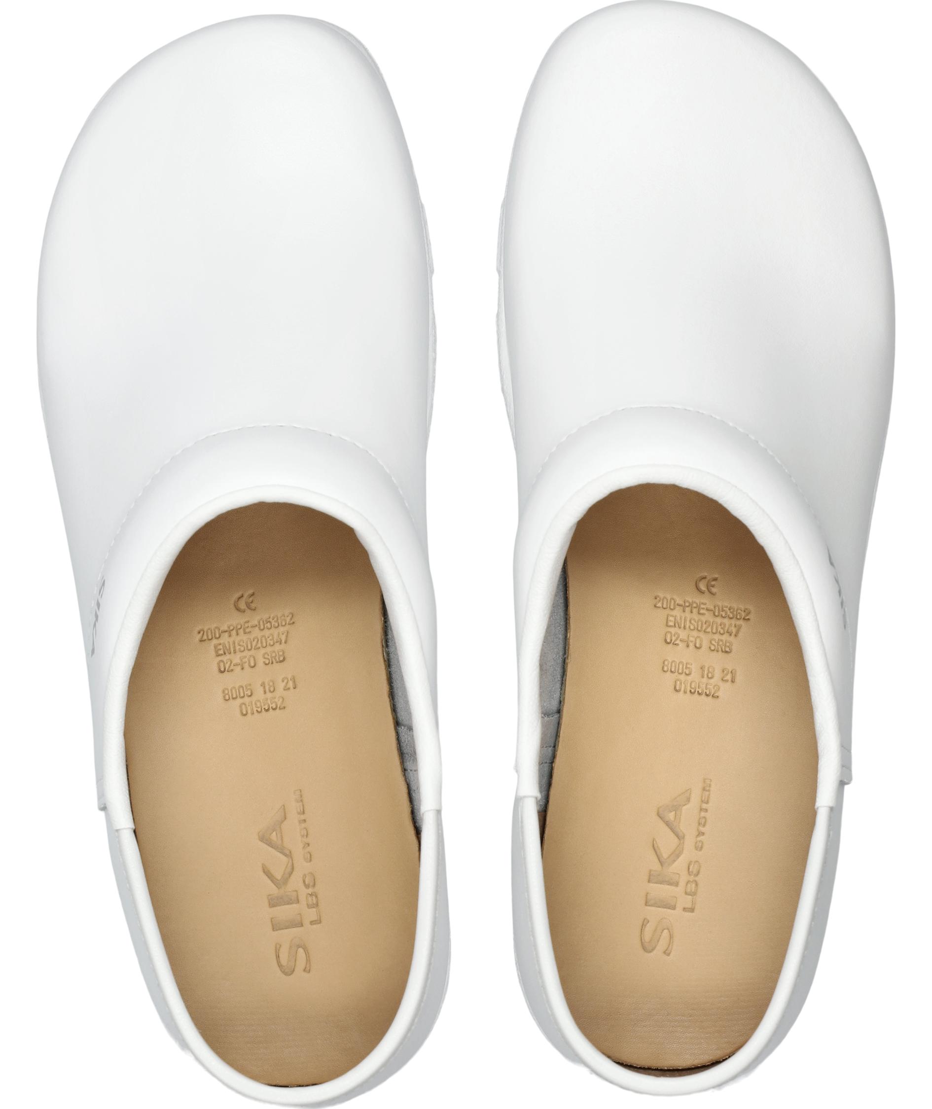 Sika Flex LBS clogs with heel cover O2, White, large image number 4