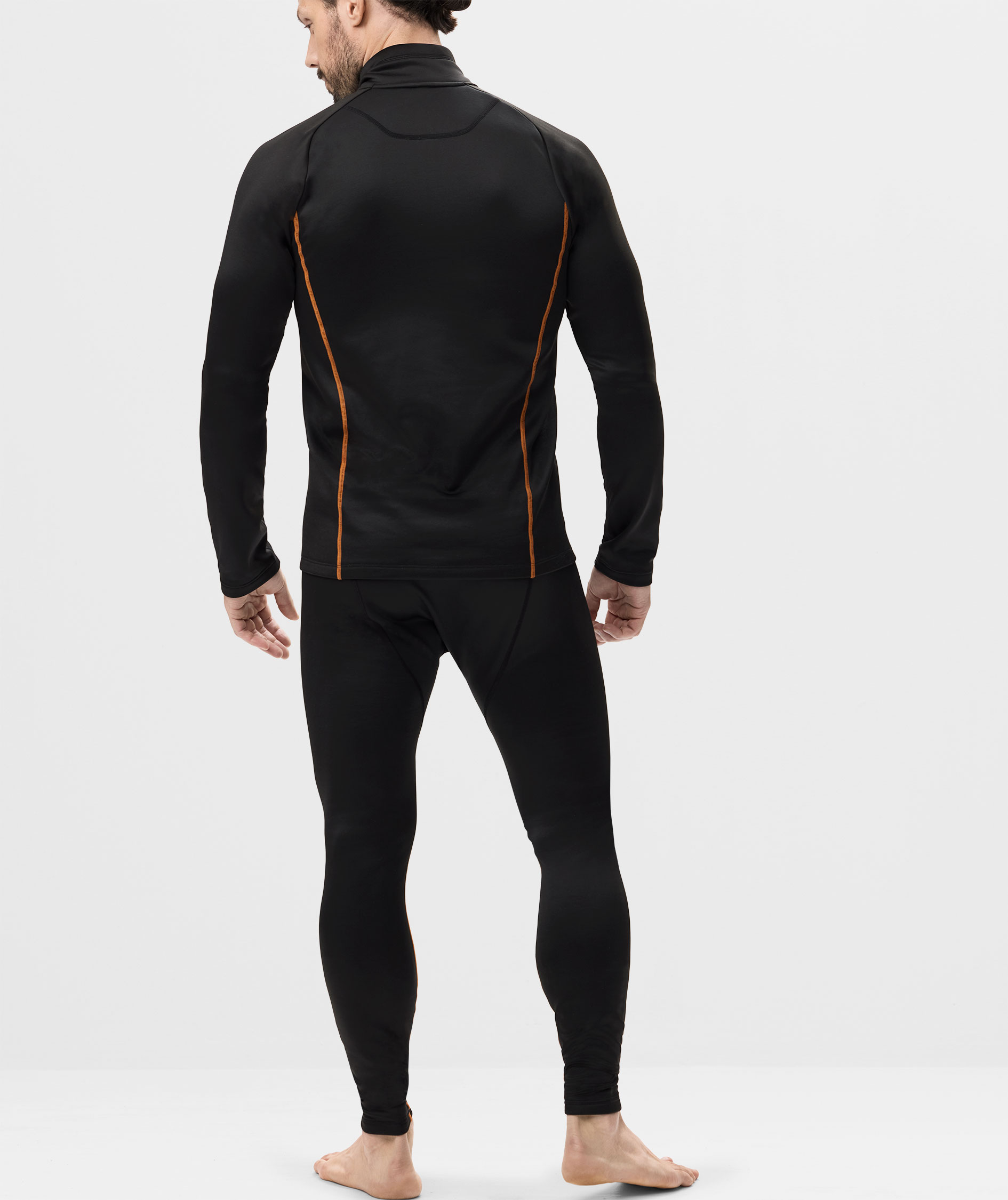 Snickers baselayer bukse 9486, Black, large image number 3
