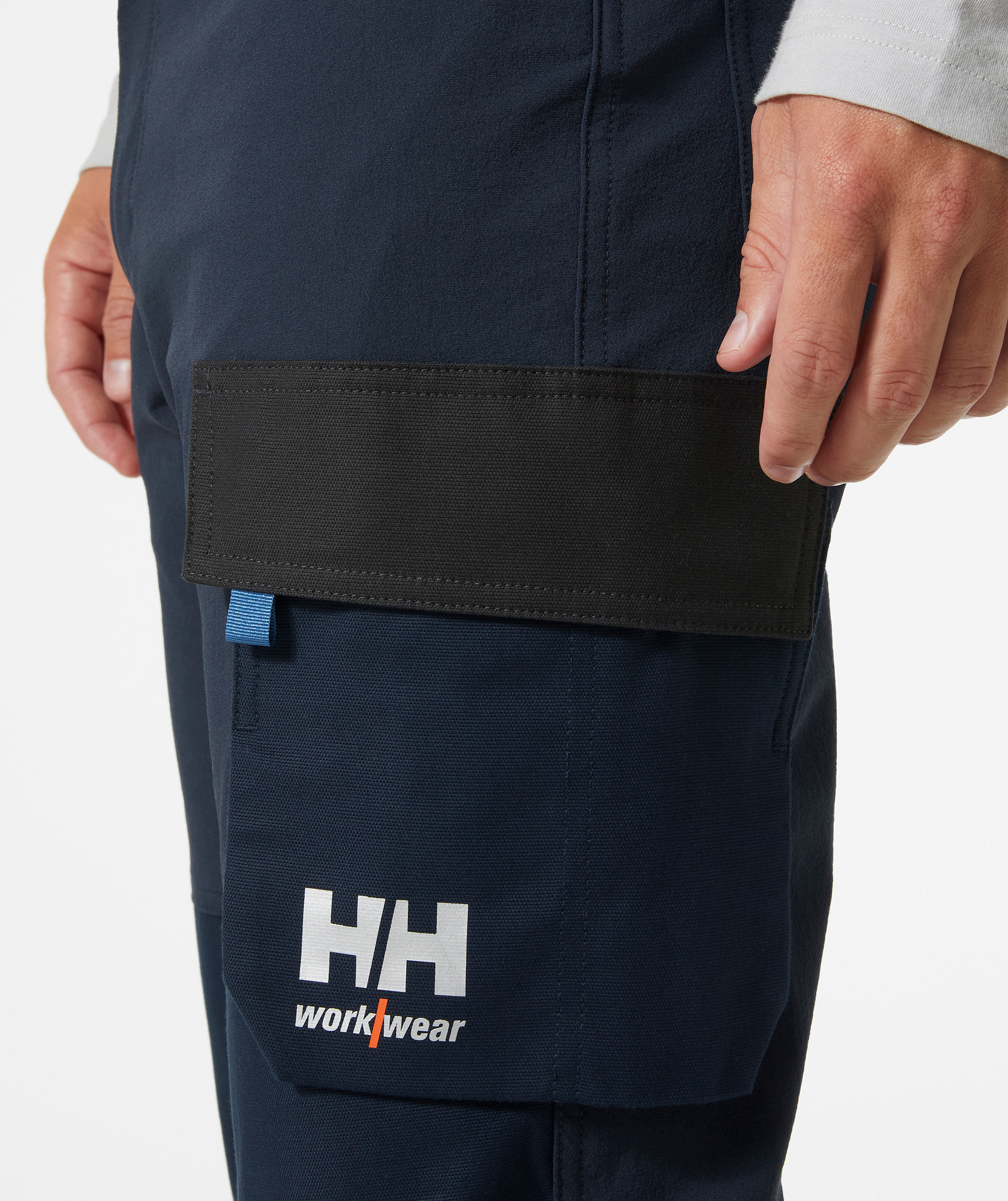 Helly Hansen Oxford 4X servicebukser full stretch, Navy/Ebony, large image number 4