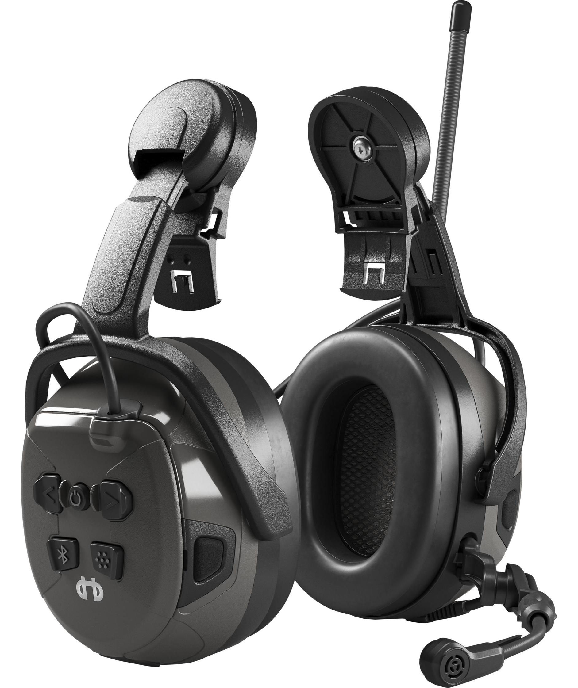 Hellberg Synergy DR h&oslash;rev&aelig;rn til hjelmmontering med Bluetooth