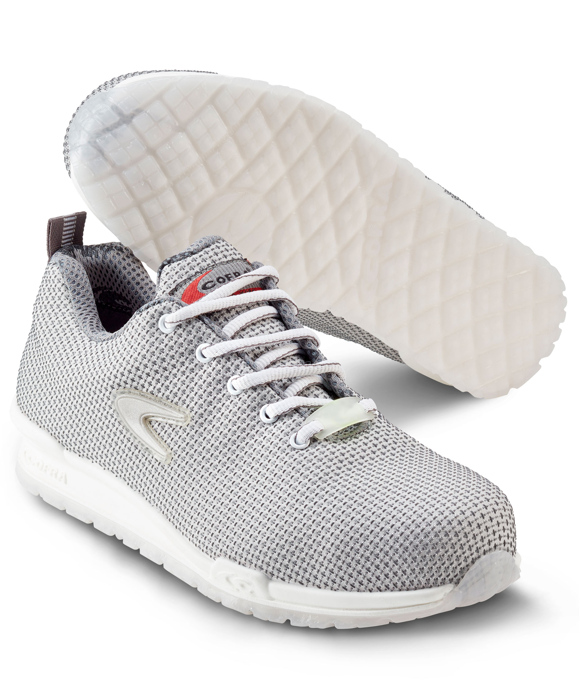 Cofra White sikkerhedssko S3, Hvid/Gr&aring;, large image number 0