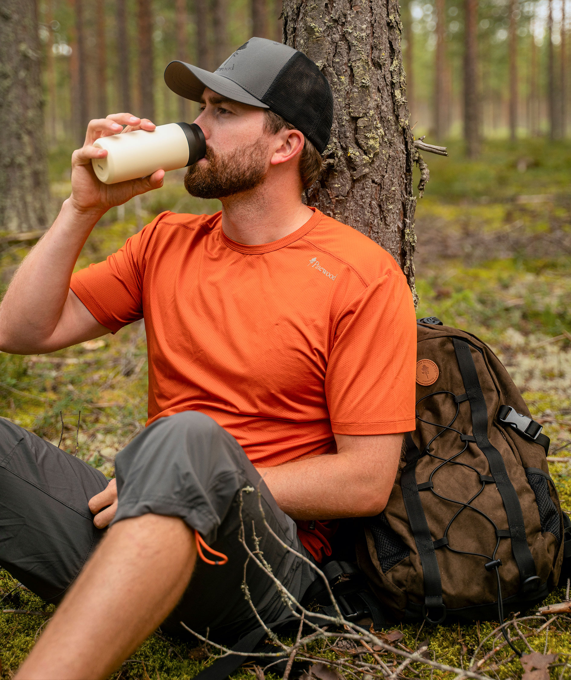 Pinewood Function T-shirt, Burned Orange, large image number 5