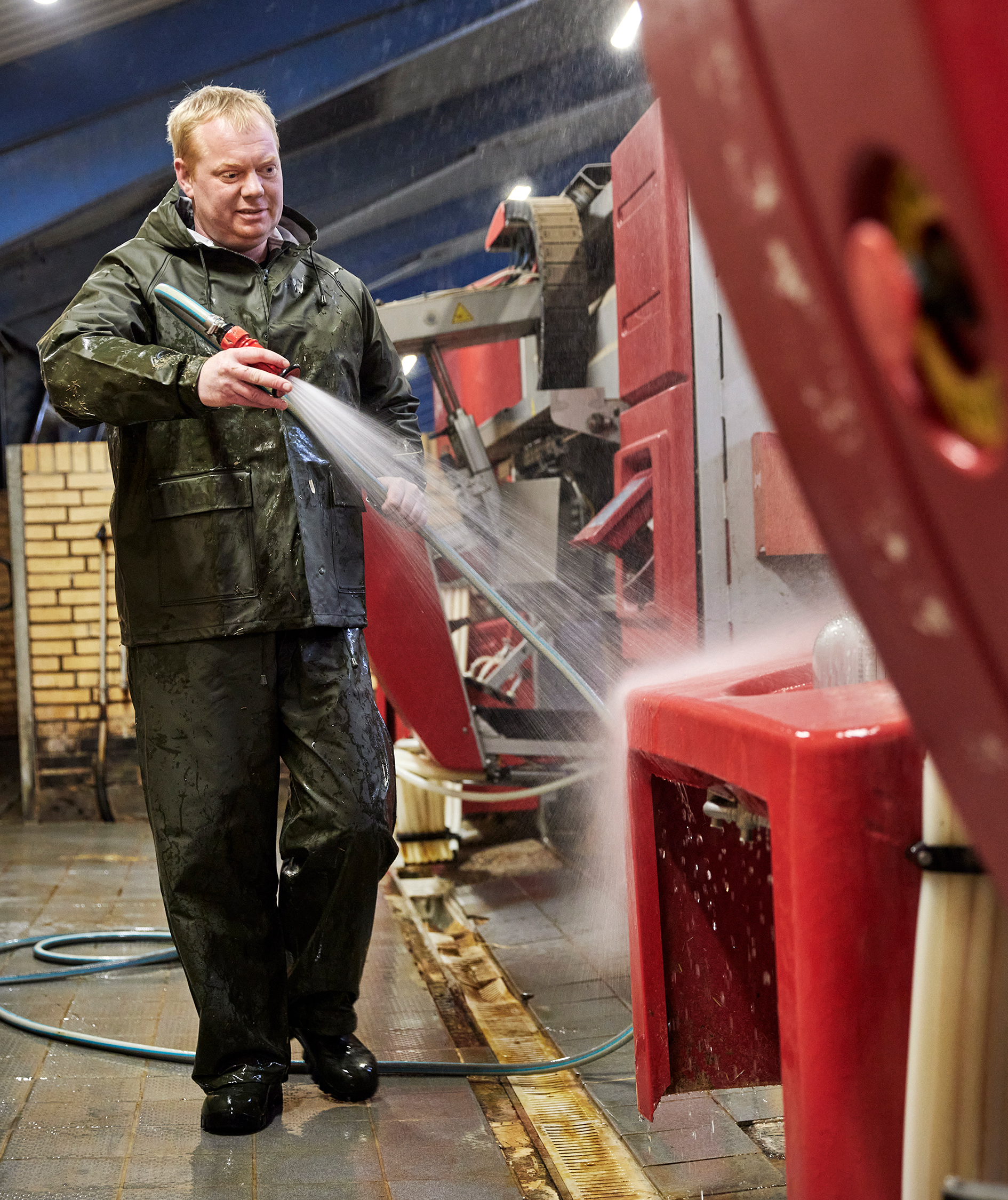 ELKA Elements Outdoor PU/PVC rain jacket, Olive Green, large image number 2