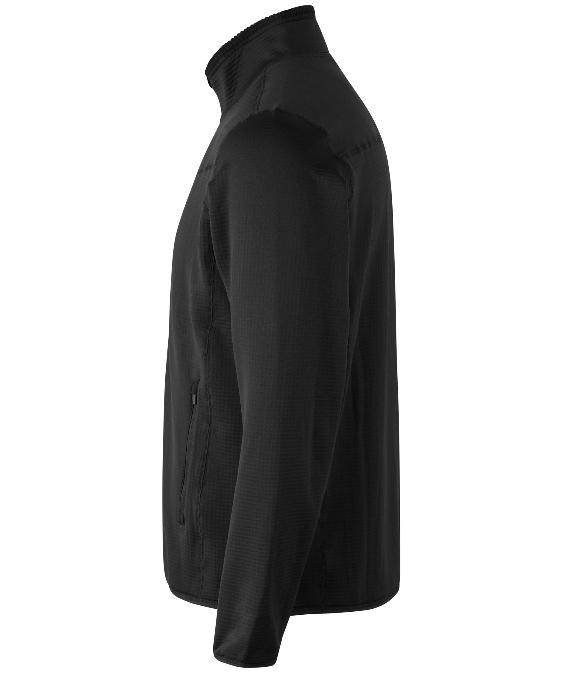 ID Stretch Komfort Fleecepullover, Schwarz, large image number 2