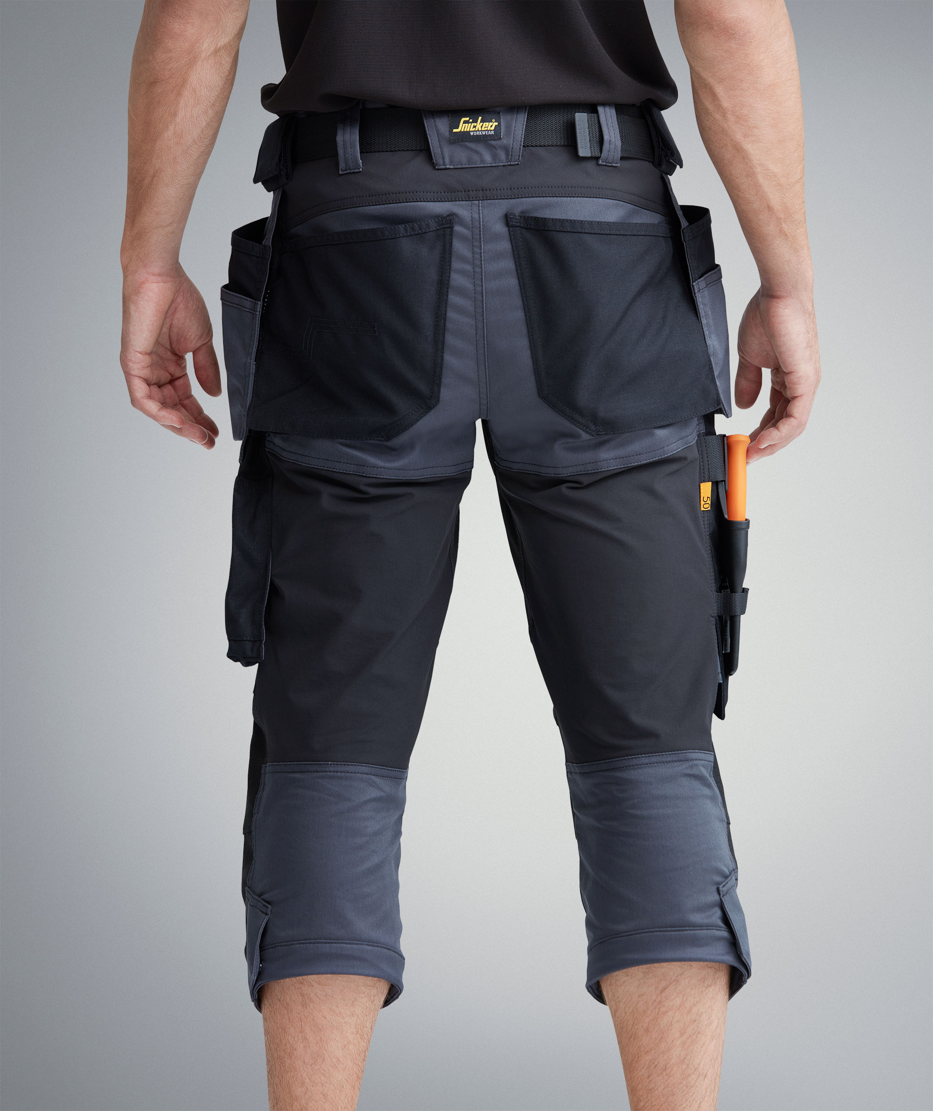 Snickers AllroundWork h&aring;ndverkerknickers 6142, Navy/black, large image number 3