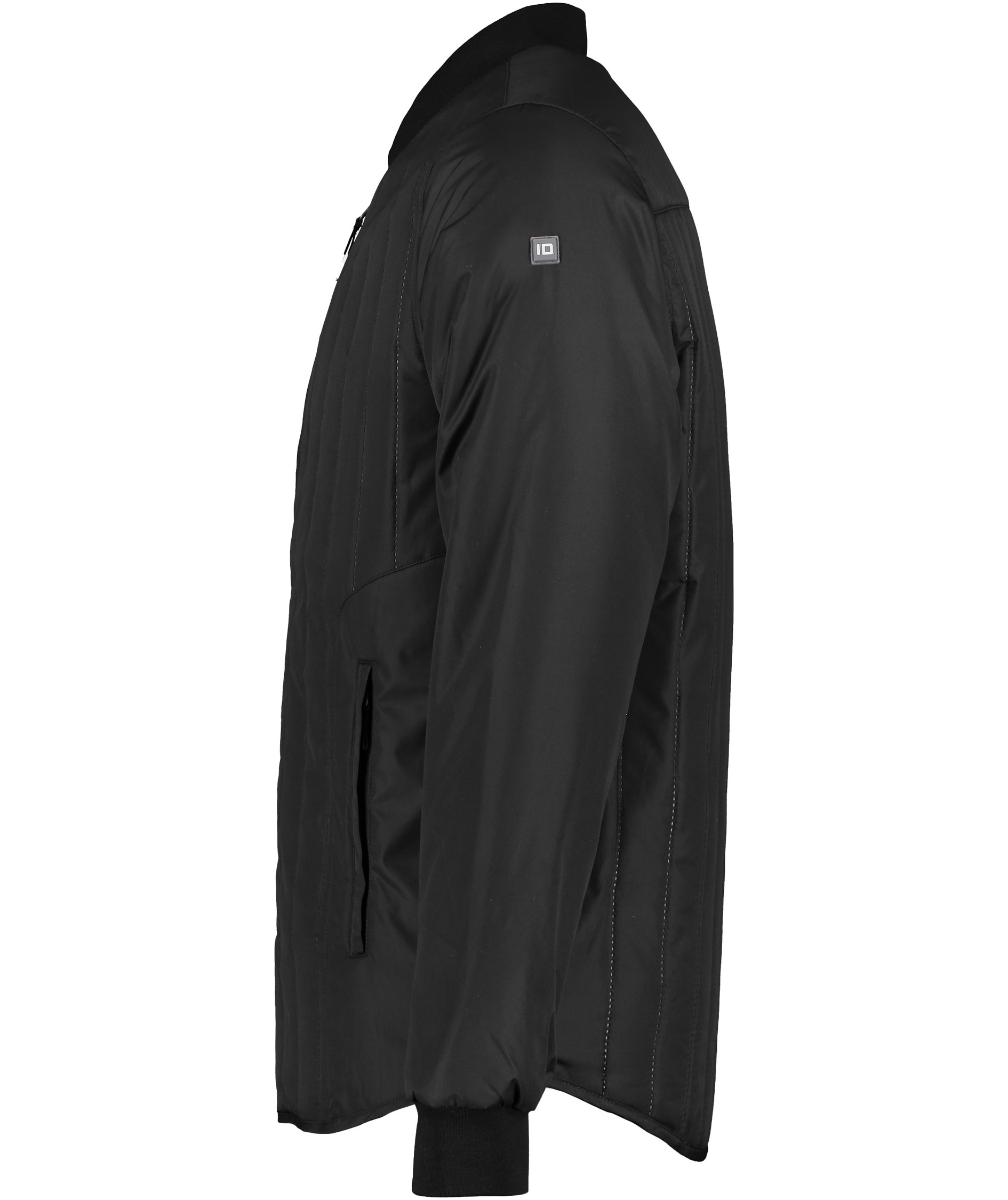 ID CORE vadderad termojacka, Svart, large image number 3