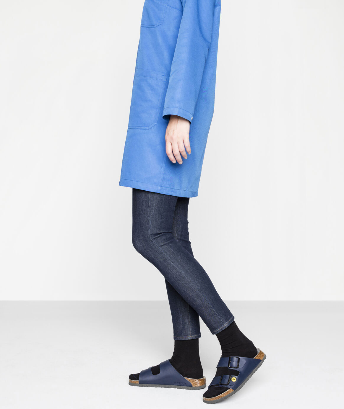 Birkenstock Arizona ESD Regular Fit sandaler, Bl&aring;