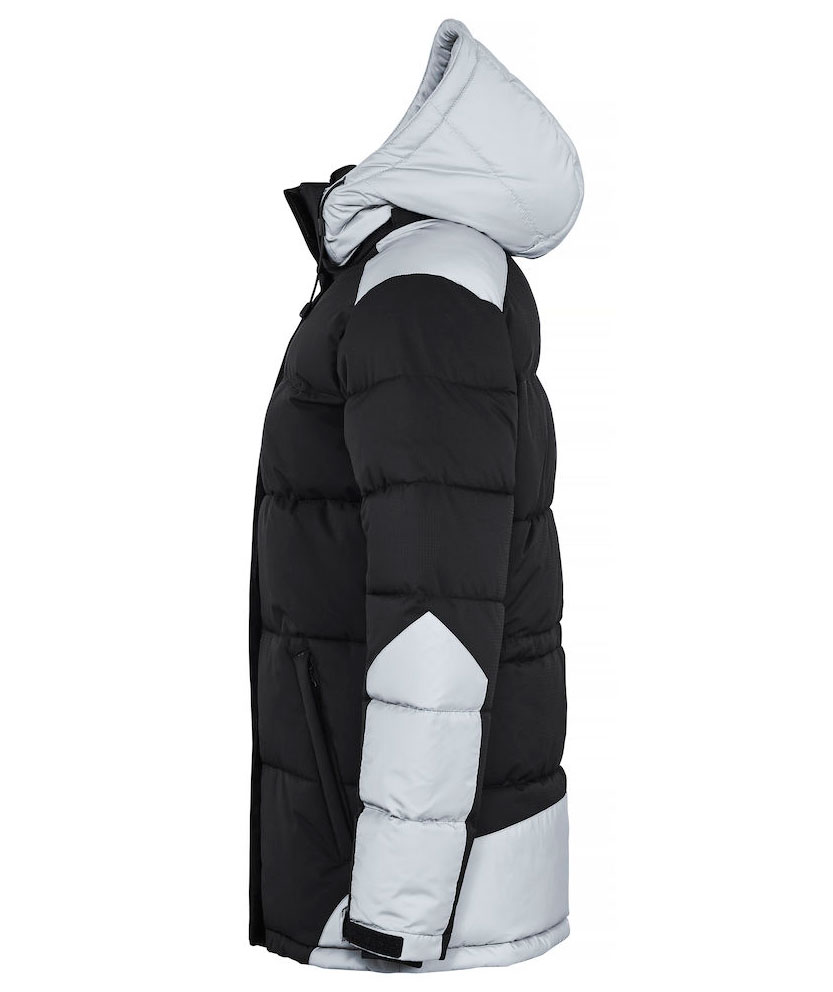 Clique Dumas quiltet dame vinterjakke, Refleks, large image number 3