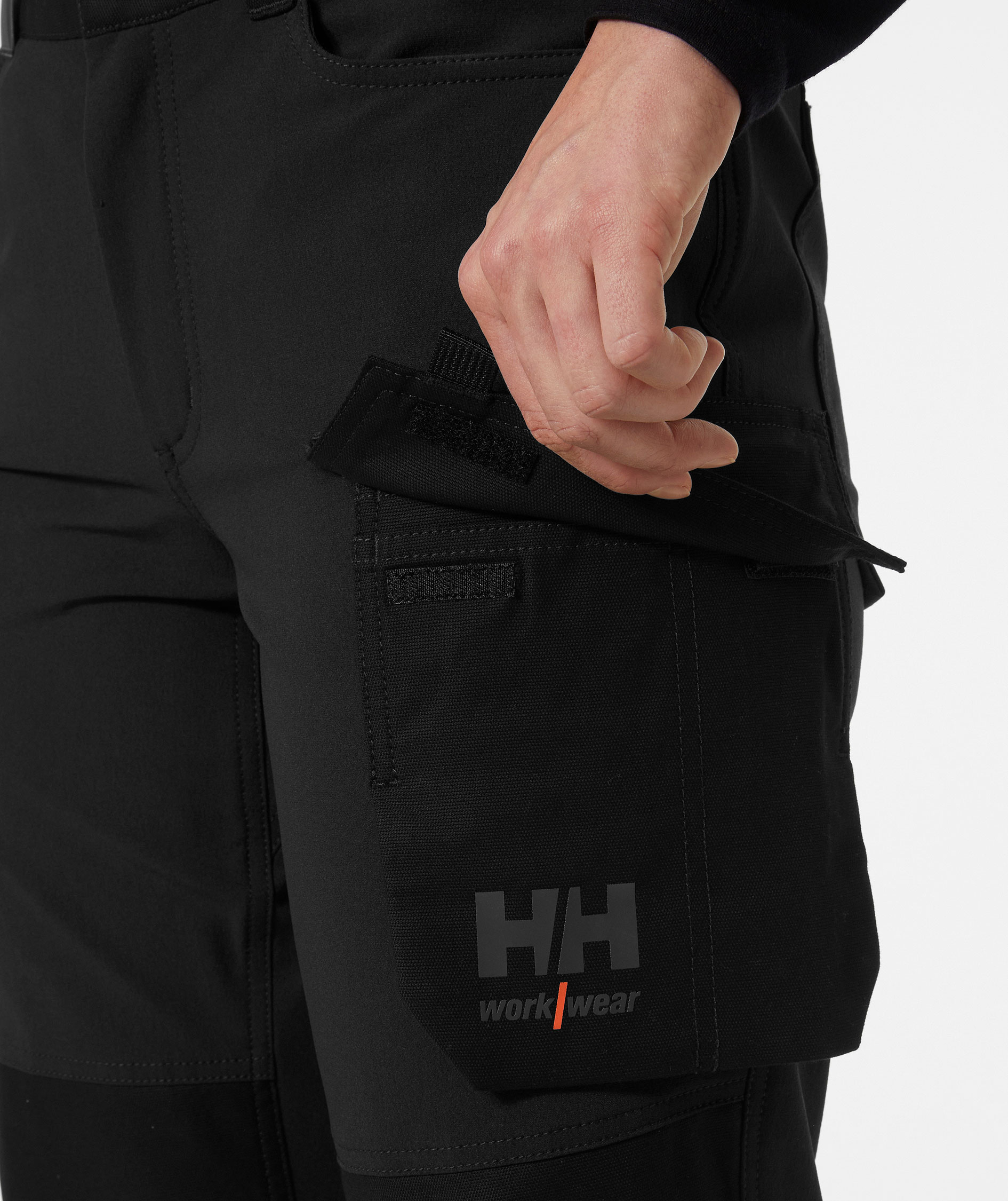 Helly Hansen Oxford 4X women's cargo trousers full stretch, Black, large image number 6