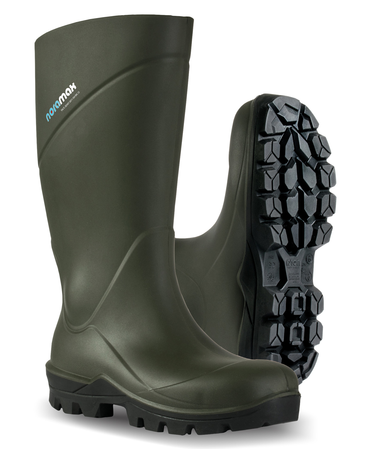 NoraMax PRO sikkerhedsgummist&oslash;vler S5, Gr&oslash;n