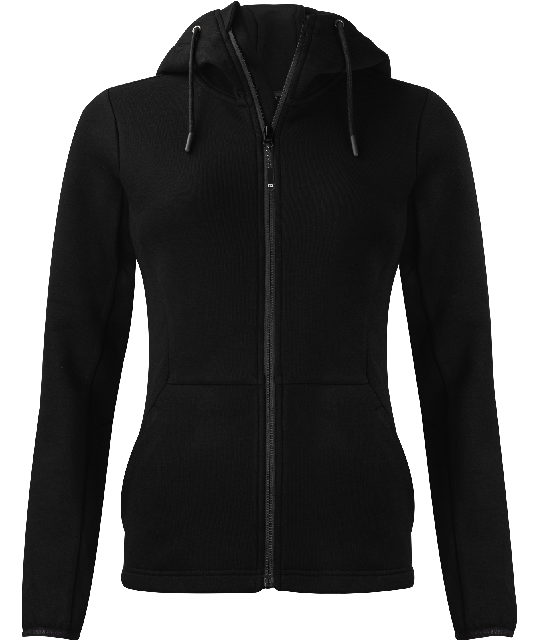 Cutter & Buck Pemberton Hood Zip dam, Black, Black, swatch