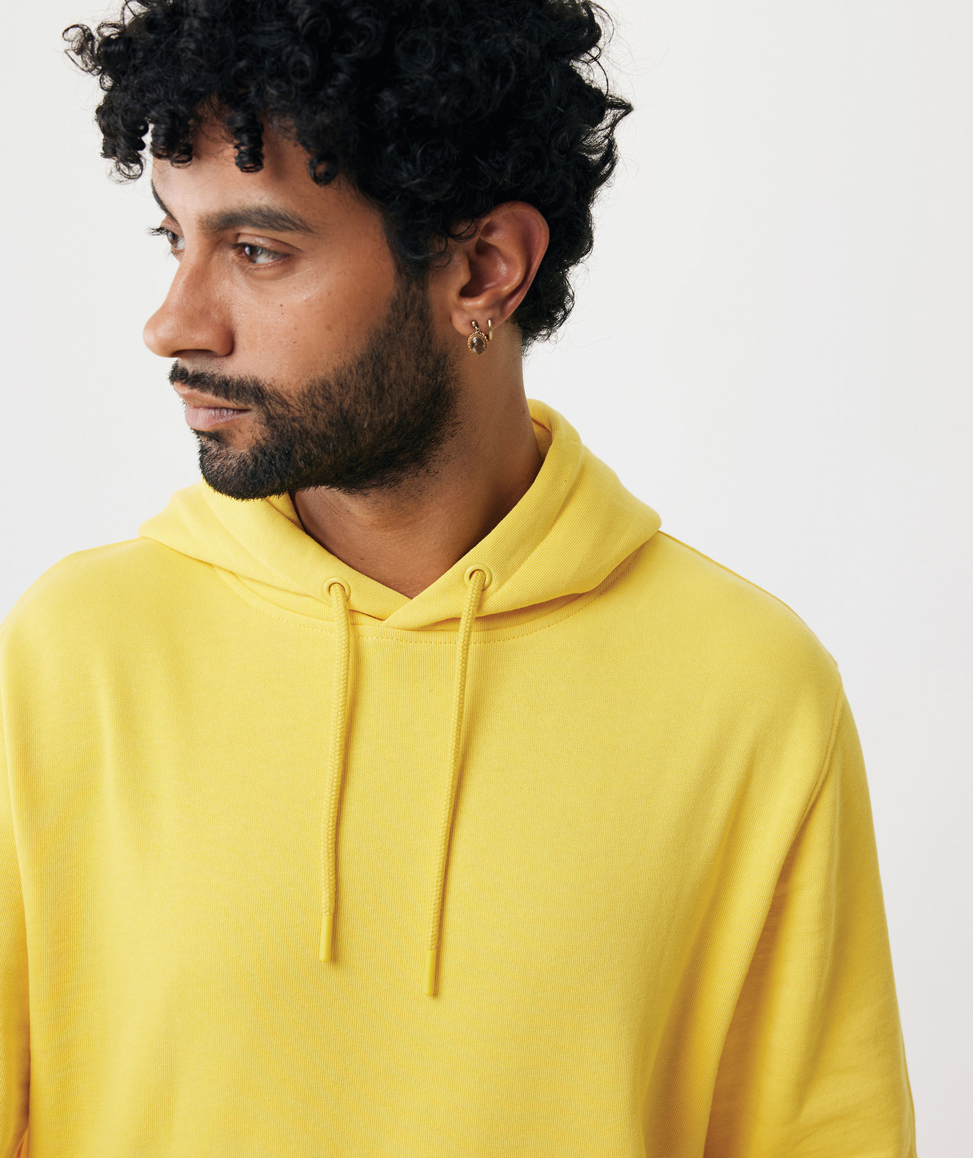 Iqoniq Rila hoodie, Yellow, large image number 7