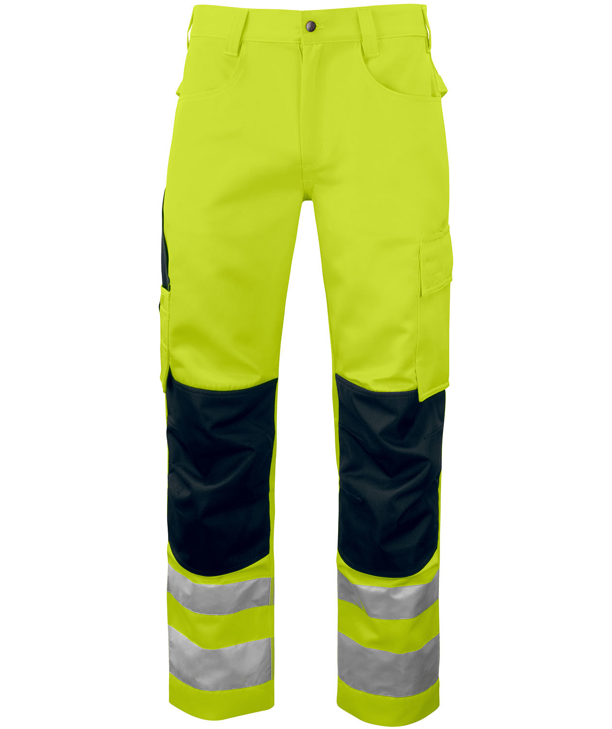 ProJob work trousers 6532, Hi-vis Yellow/Black