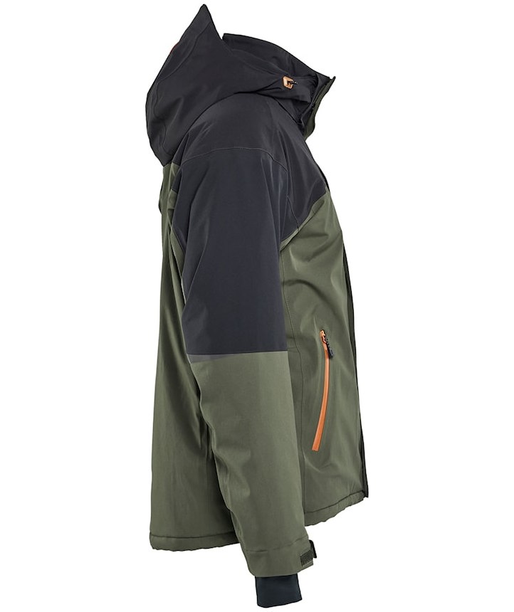 Bl&aring;kl&auml;der Striker vinterjakke full stretch, Skovgr&oslash;n/Rust, large image number 2