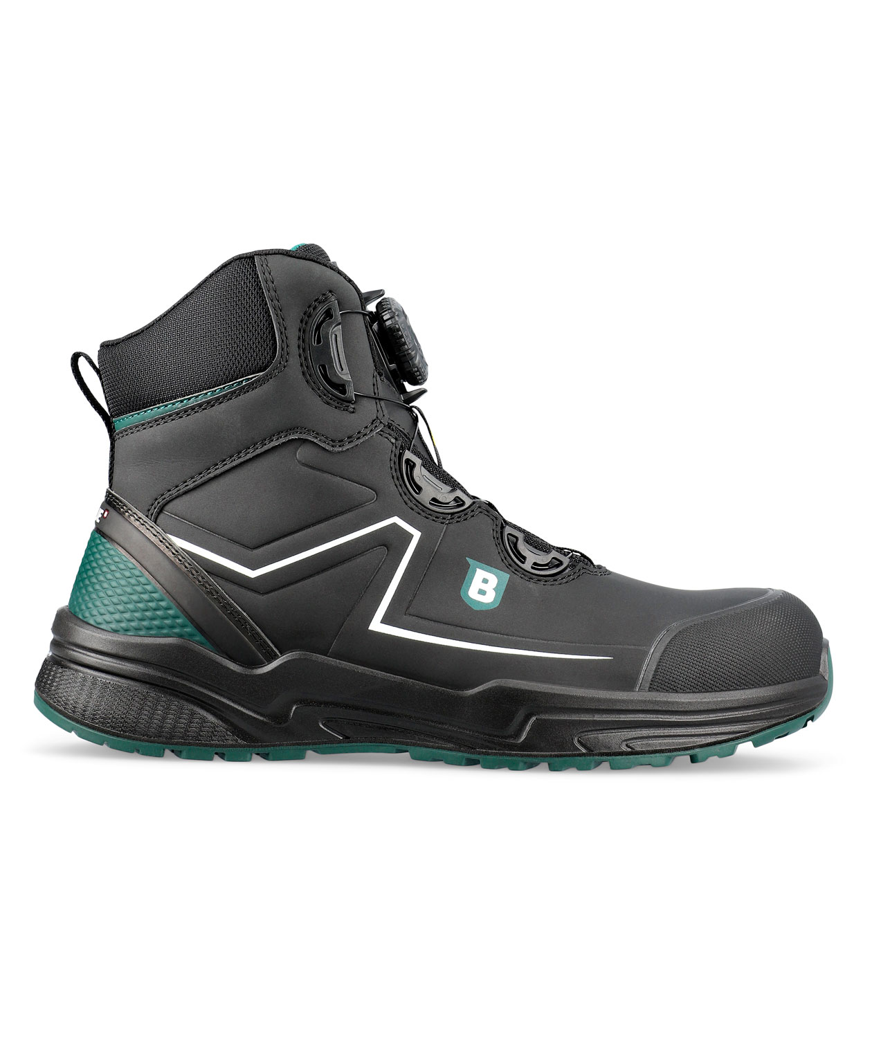 Brynje Green Way Low Boot skyddsk&auml;ngor S3, Svart