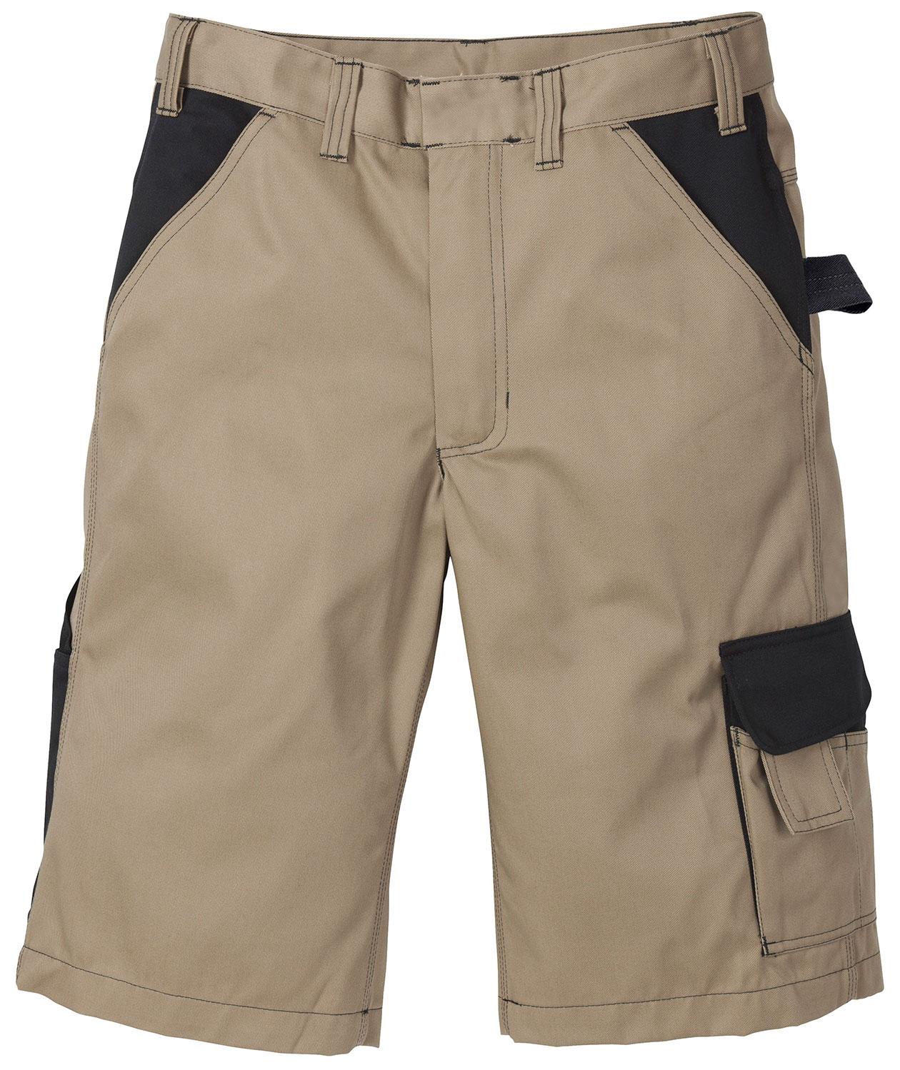 Kansas Icon arbetsshorts, Khaki/Svart