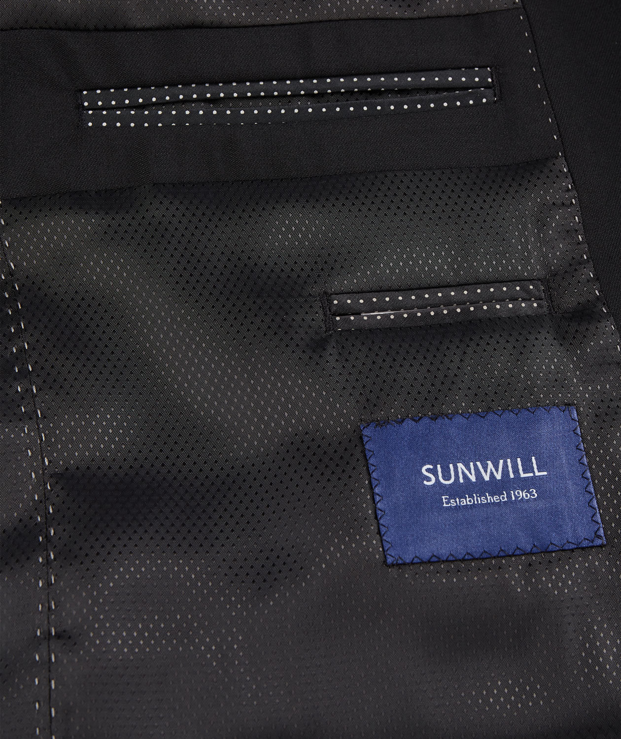 Sunwill Traveller Bistretch Modern Fit blazer, Black, large image number 3