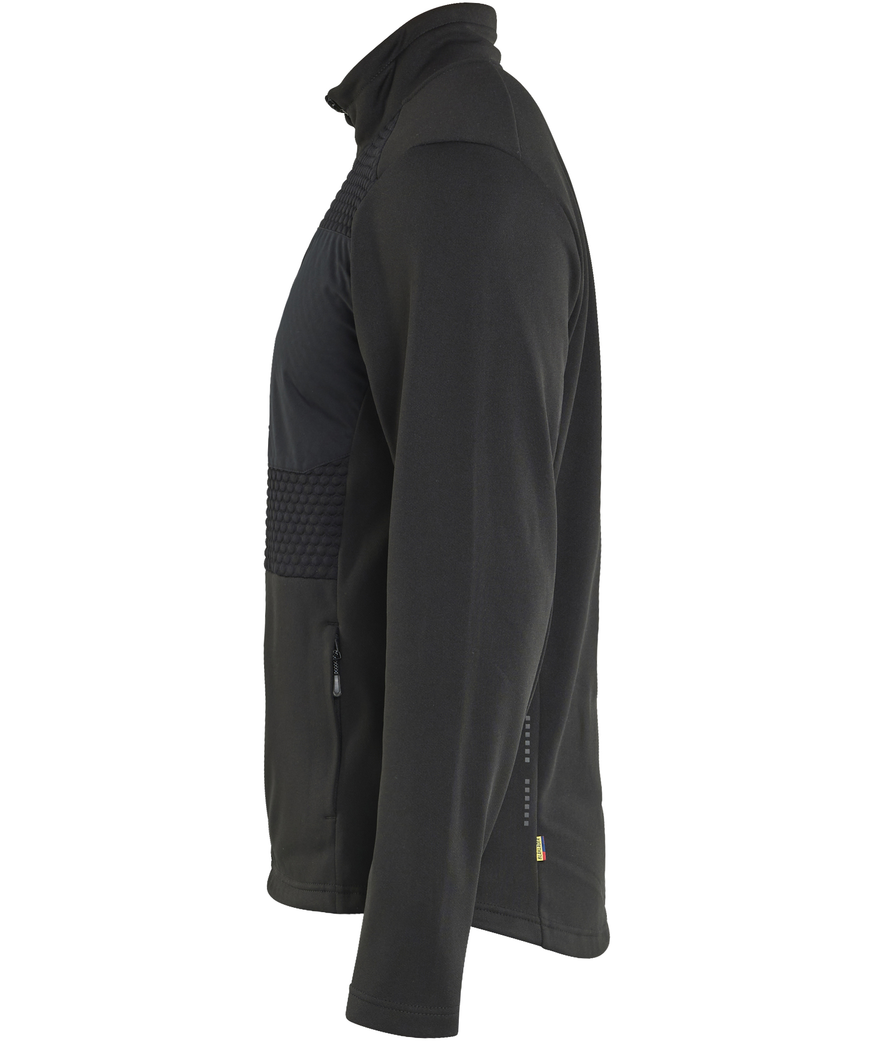 Bl&aring;kl&auml;der fleece cardigan, Black, large image number 3