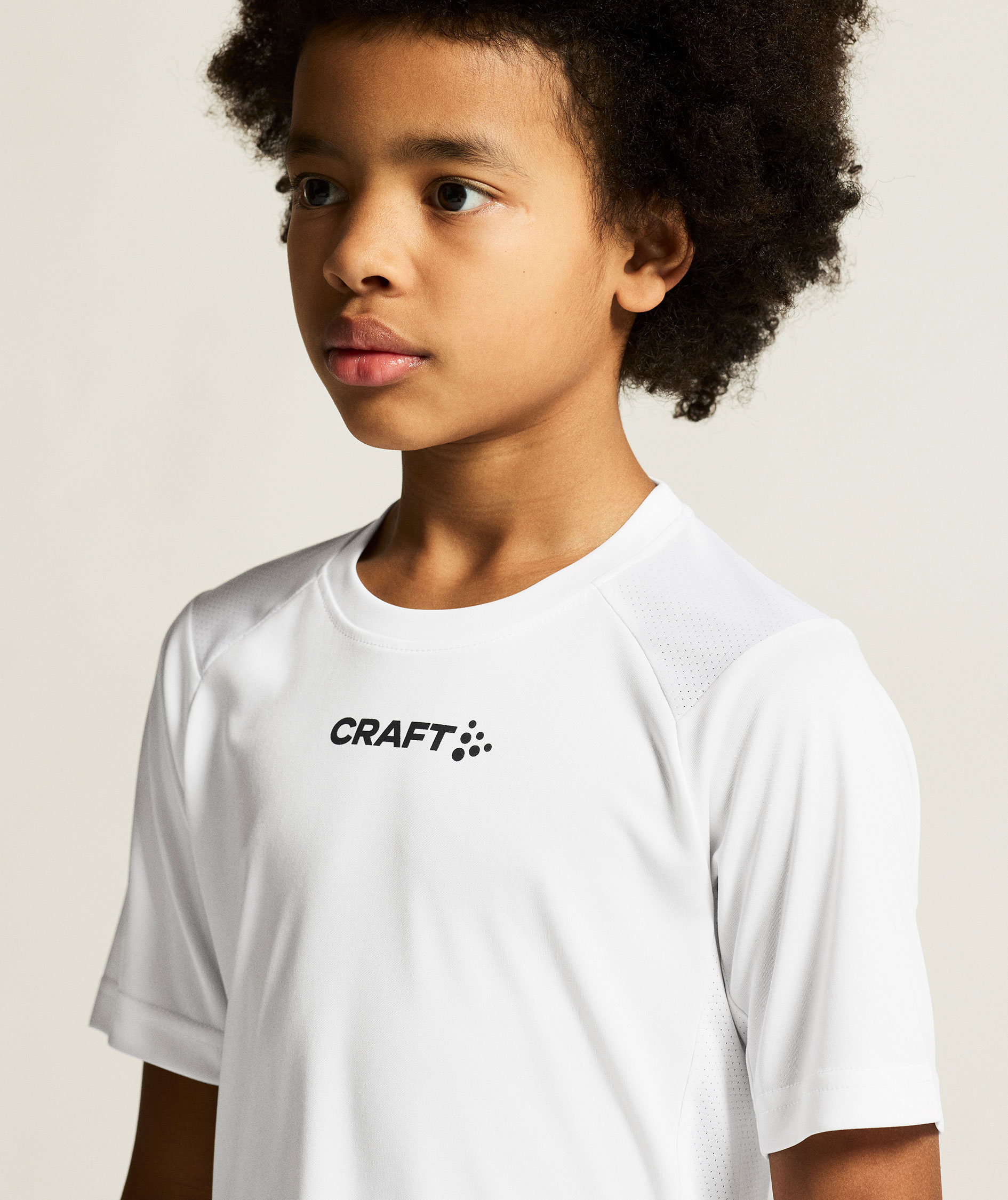 Craft Rush 2.0 T-shirt till barn, White, large image number 5