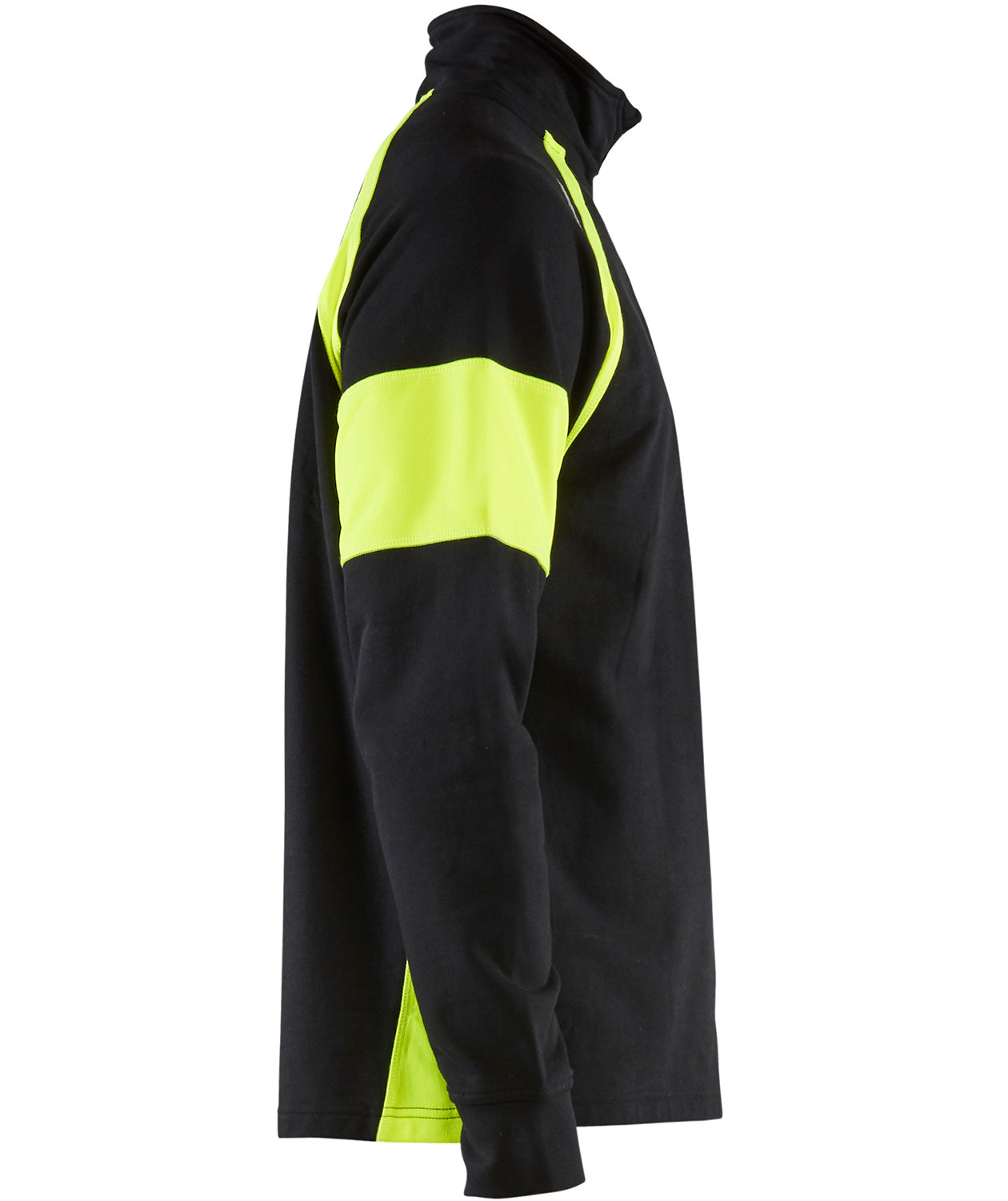 Bl&aring;kl&auml;der Visible sweatshirt, Black/Hi-Vis Yellow, large image number 3