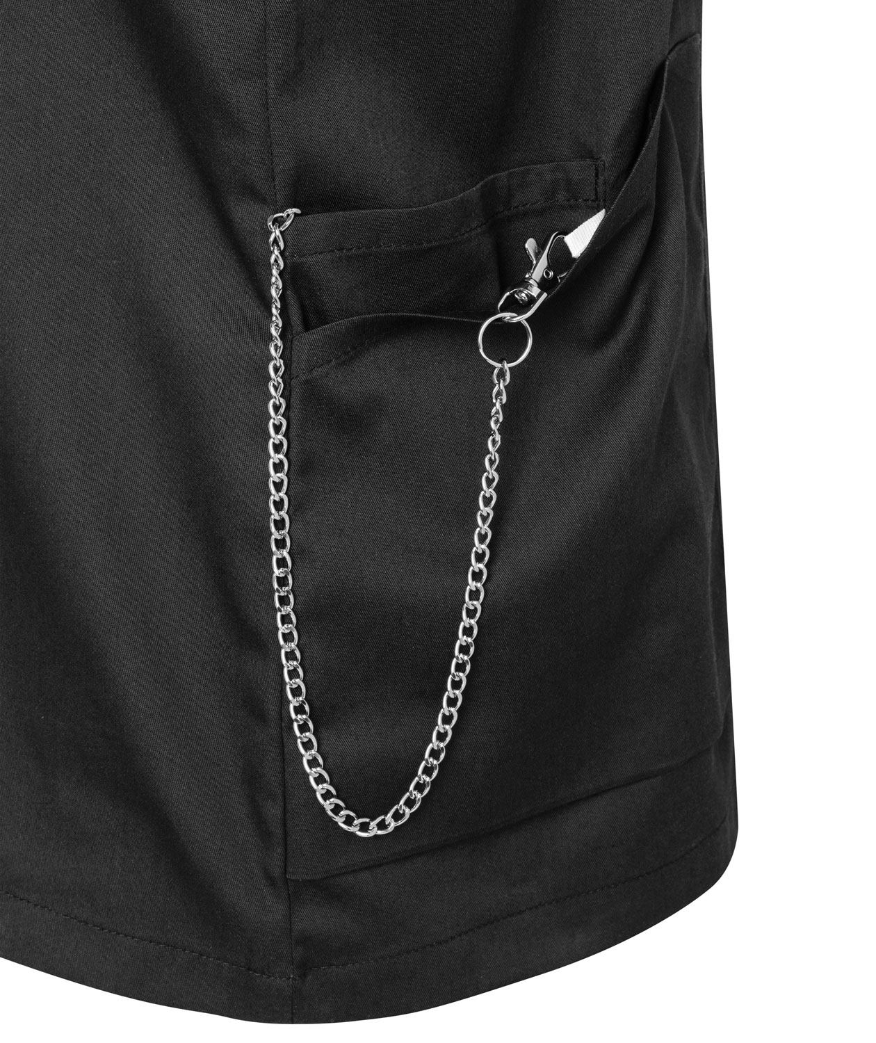 Karlowsky Essential kort&auml;rmad tunika dam, Svart, large image number 3