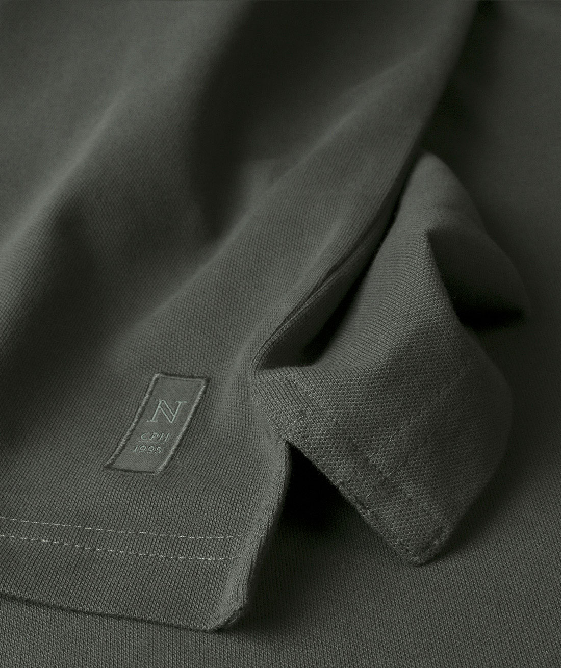 Nimbus Harvard Polo T-skjorte, Olivengr&oslash;nn, large image number 4