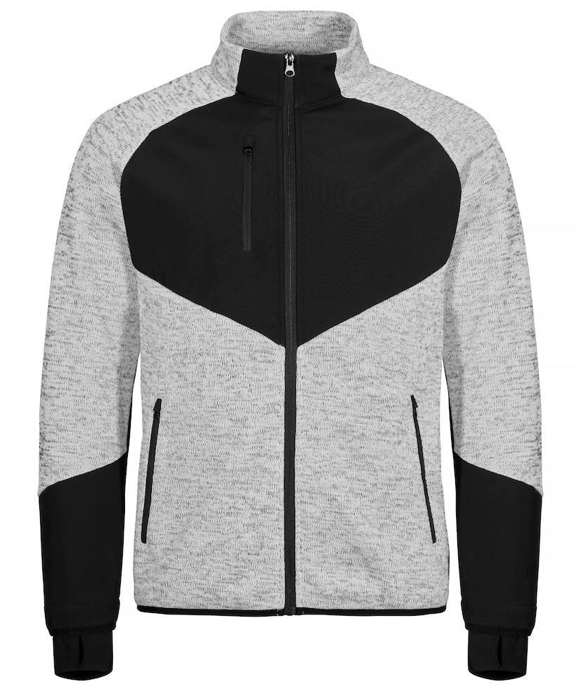 Clique Haines Fleecejacke, Ash, Ash, swatch