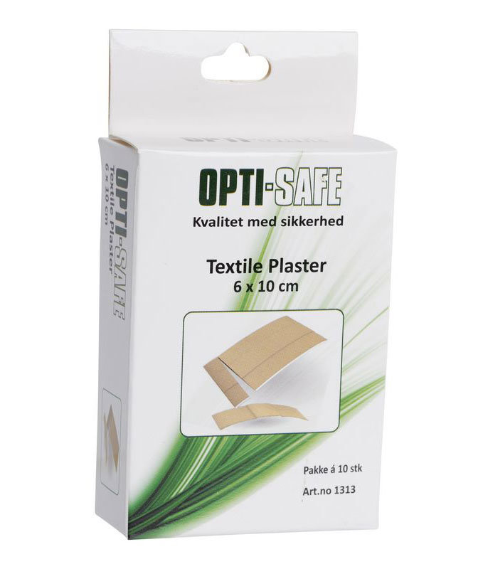 Opti-safe pl&aring;ster textil 6 x 10 cm, Beige