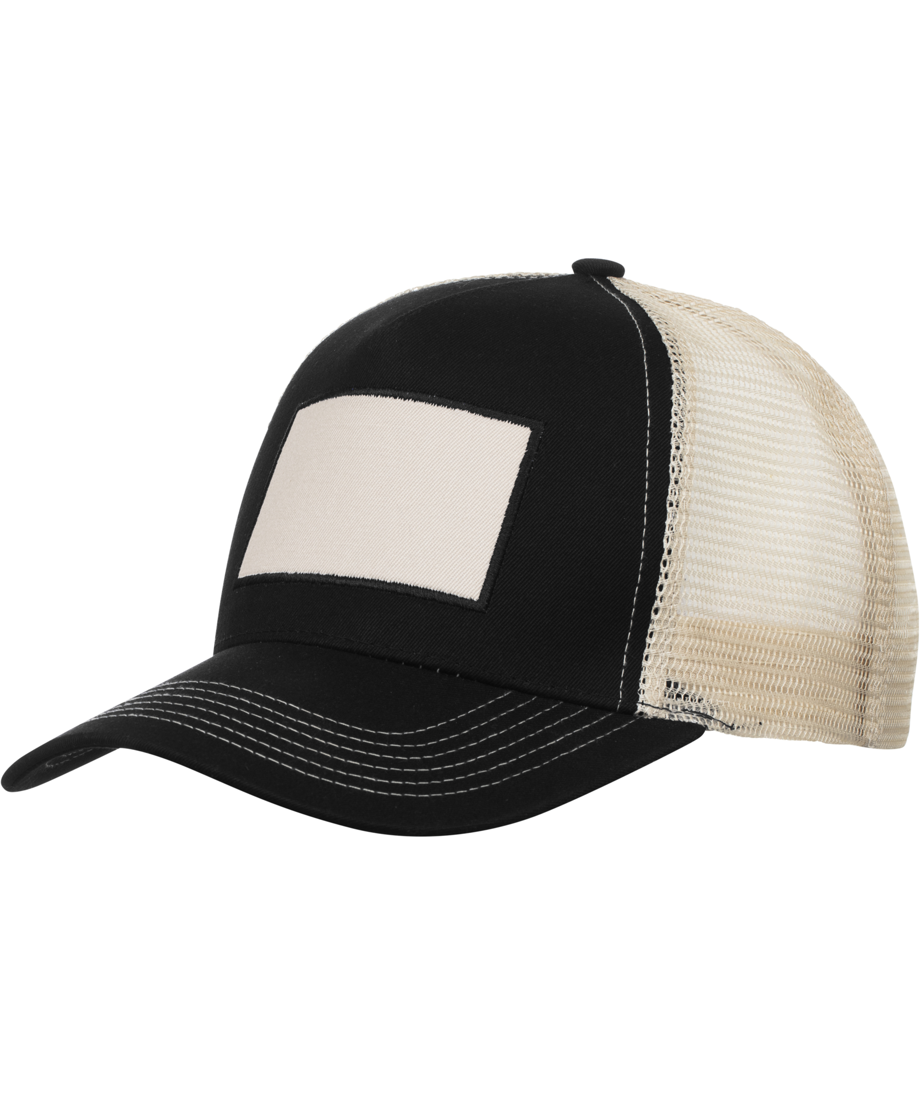 Clique Trucker Patch keps, Svart, Svart, large image number 4