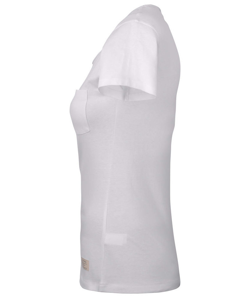 Cutter & Buck Pacific City dame T-shirt , White , large image number 3