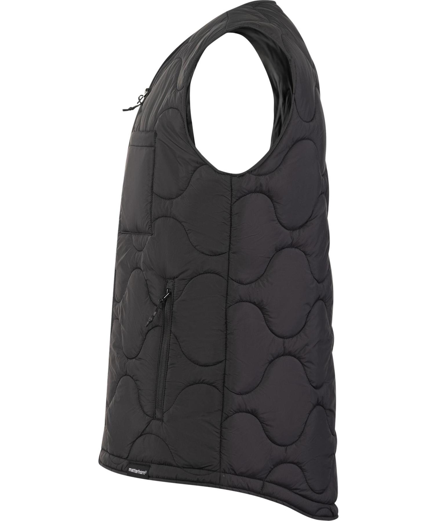 Matterhorn Beckey vattert vest, Black, large image number 3