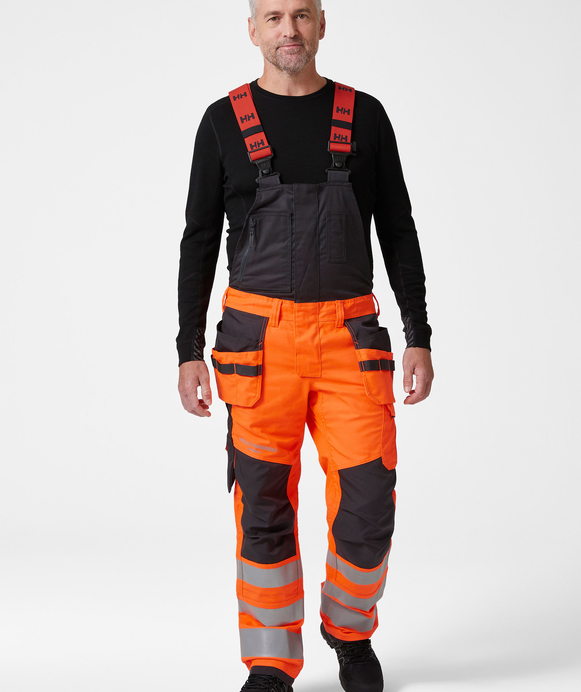 Helly Hansen Alna 2.0 selebukse, Hi-vis Orange/charcoal, large image number 1