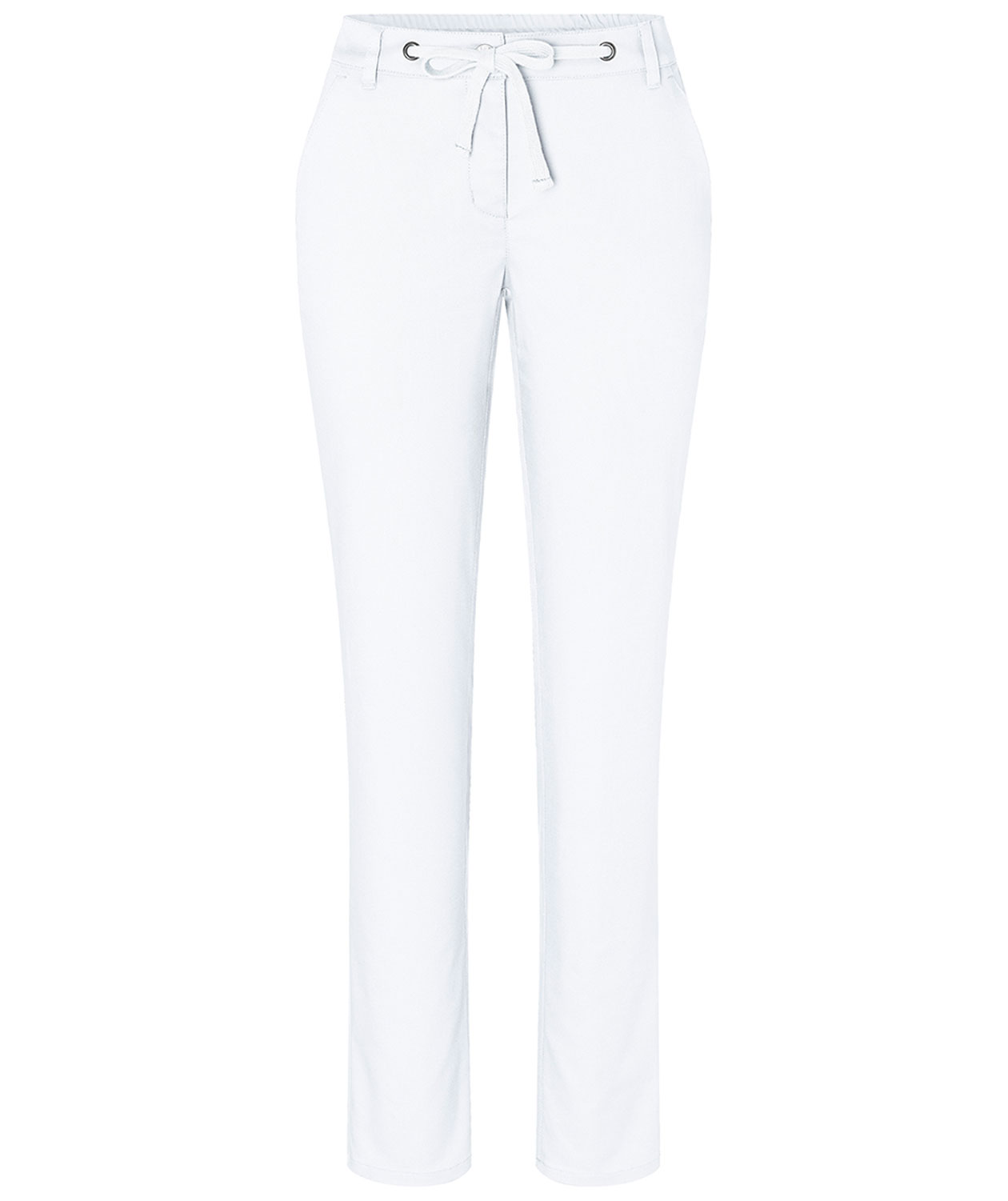 Karlowsky dame chino stretchbukse, Hvit, Hvit, swatch