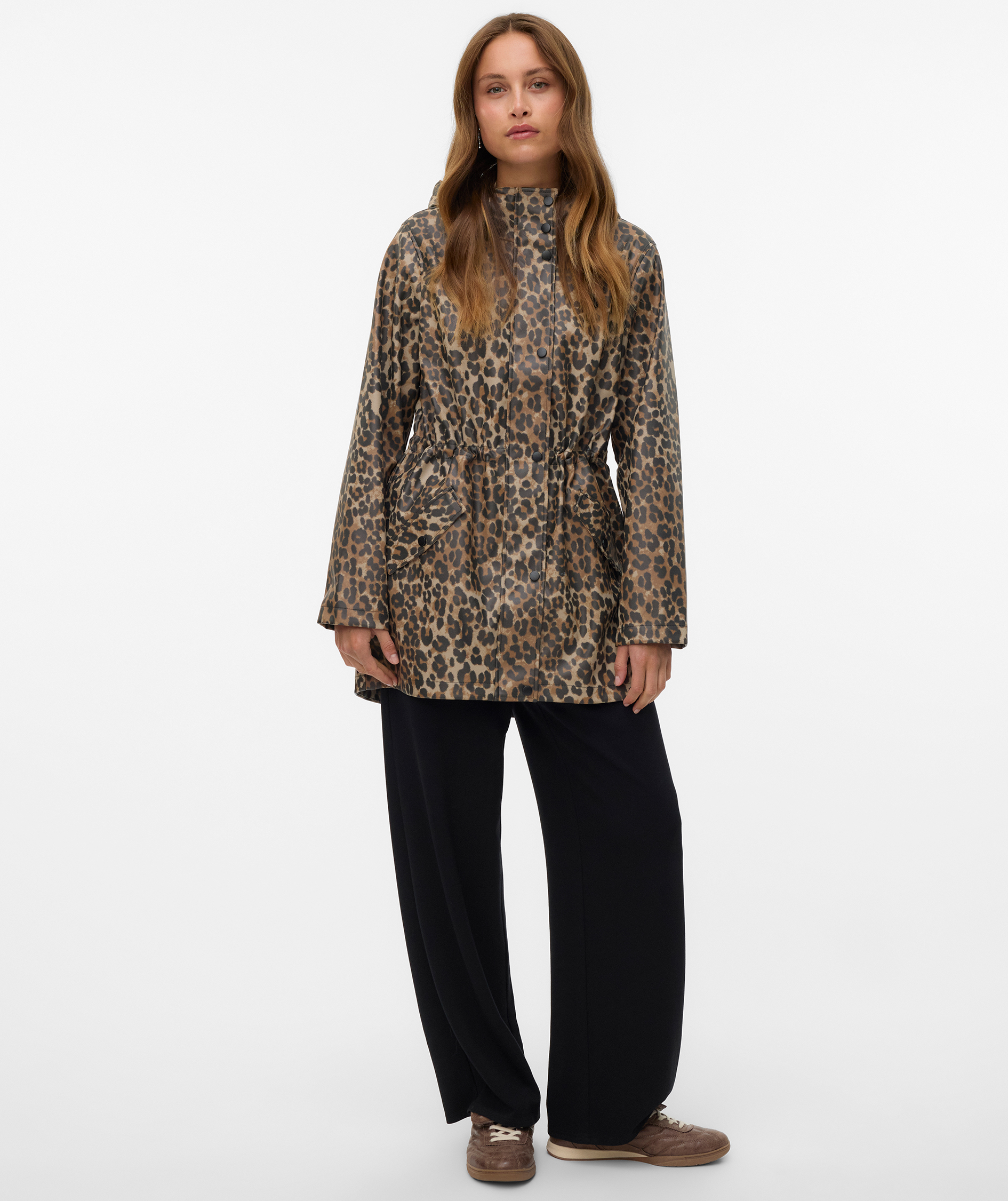 Vero Moda VMMALOU regnjakke, Irish Cream