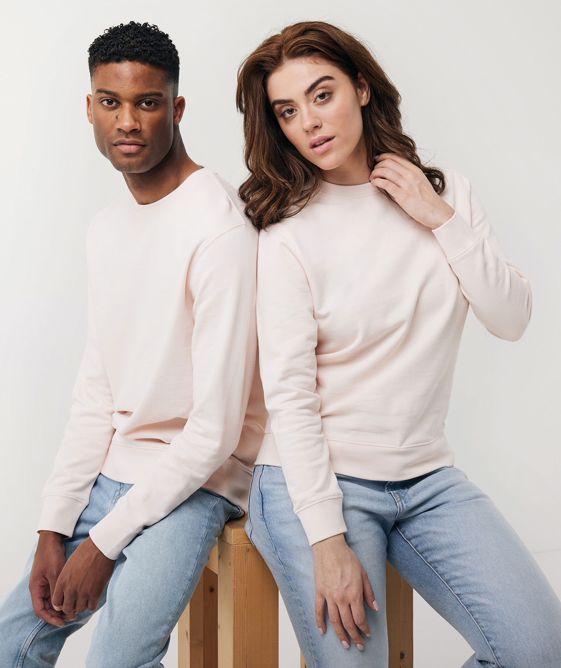 Iqoniq Etosha sweatshirt, Cloud Pink, large image number 9