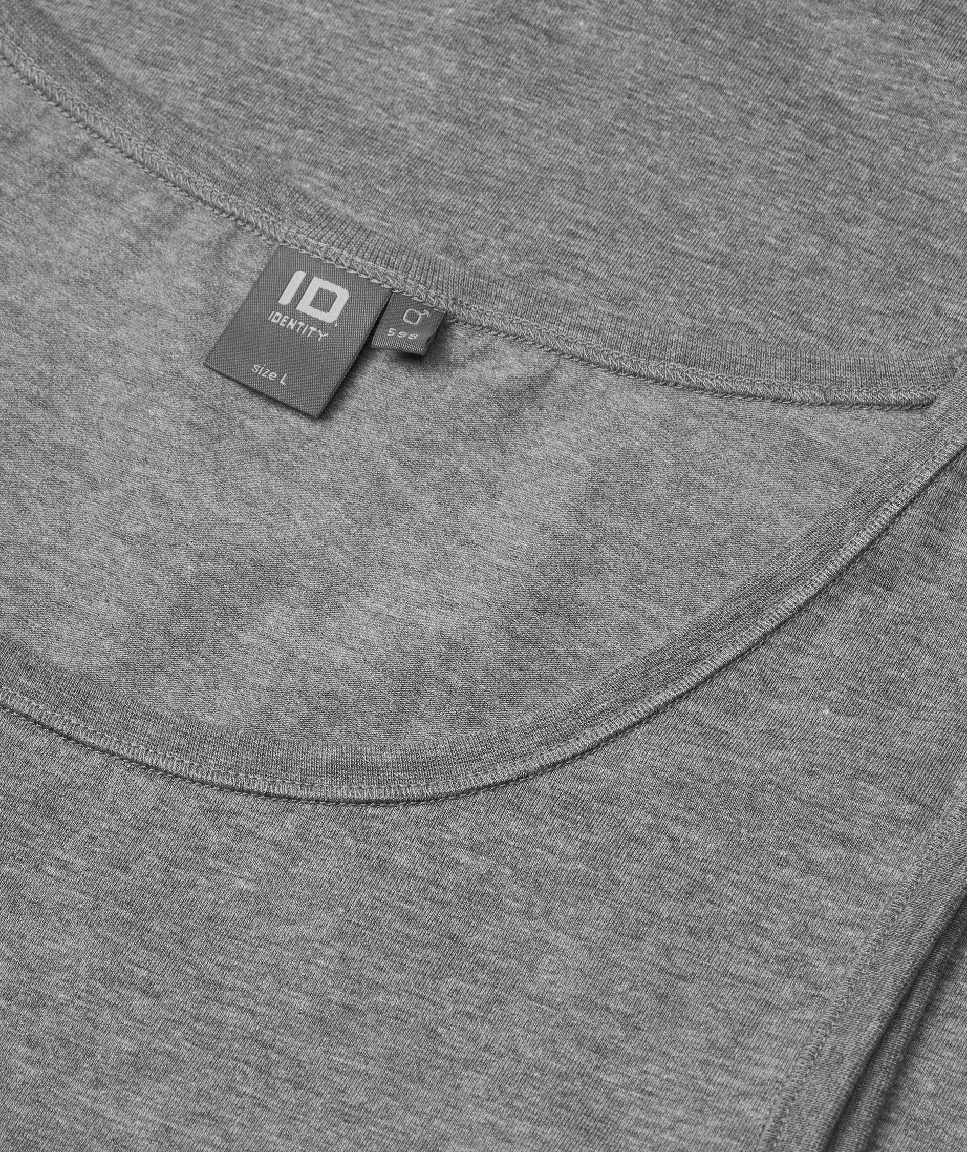 ID stretch undertr&ouml;ja, Gr&aring; Melange, large image number 3